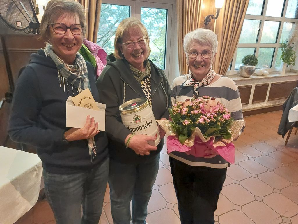 V.l. Regina Koch, Anne Weidemann und Renate Schreiner